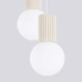 Lampa wisząca HALO 2P beżowa SL.1973 SOLLUX