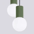 Lampa wisząca HALO 2P zielona oliwka SL.1974 SOLLUX