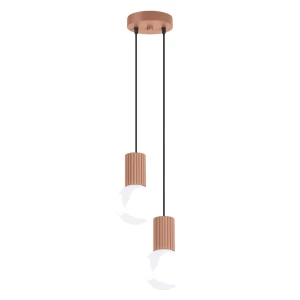 Lampa wisząca HALO 2P mocca SL.1976 SOLLUX