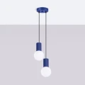 Lampa wisząca HALO 2P ultramaryna SL.1977 SOLLUX