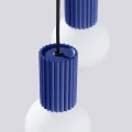 Lampa wisząca HALO 2P ultramaryna SL.1977 SOLLUX