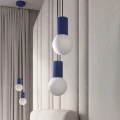 Lampa wisząca HALO 2P ultramaryna SL.1977 SOLLUX