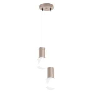 Lampa wisząca HALO 2P taupe SL.1978 SOLLUX