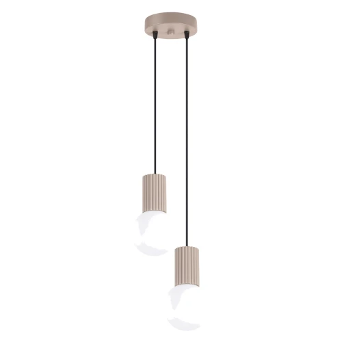 Lampa wisząca HALO 2P taupe SL.1978 SOLLUX