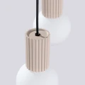 Lampa wisząca HALO 2P taupe SL.1978 SOLLUX