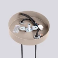 Lampa wisząca HALO 2P taupe SL.1978 SOLLUX