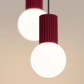 Lampa wisząca HALO 2P burgund SL.1979 SOLLUX