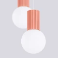 Lampa wisząca HALO 2P brzoskwiniowa SL.1980 SOLLUX