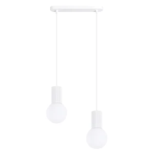 Lampa wisząca HALO 2L biała SL.1981 SOLLUX