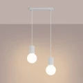 Lampa wisząca HALO 2L biała SL.1981 SOLLUX