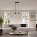 Lampa wisząca HALO 2L czarna SL.1982 SOLLUX