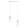 Lampa wisząca HALO 2L beżowa SL.1983 SOLLUX