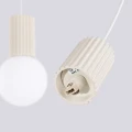 Lampa wisząca HALO 2L beżowa SL.1983 SOLLUX