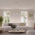 Lampa wisząca HALO 2L beżowa SL.1983 SOLLUX