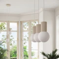 Lampa wisząca HALO 2L beżowa SL.1983 SOLLUX