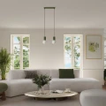 Lampa wisząca HALO 2L zielona oliwka SL.1984 SOLLUX