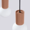 Lampa wisząca HALO 2L mocca SL.1986 SOLLUX