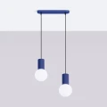 Lampa wisząca HALO 2L ultramaryna SL.1987 SOLLUX