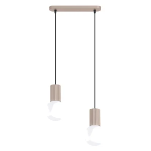 Lampa wisząca HALO 2L taupe SL.1988 SOLLUX