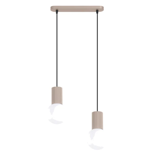 Lampa wisząca HALO 2L taupe SL.1988 SOLLUX