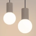 Lampa wisząca HALO 2L taupe SL.1988 SOLLUX