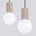 Lampa wisząca HALO 2L taupe SL.1988 SOLLUX