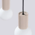 Lampa wisząca HALO 2L taupe SL.1988 SOLLUX
