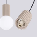 Lampa wisząca HALO 2L taupe SL.1988 SOLLUX