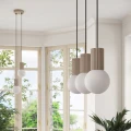 Lampa wisząca HALO 2L taupe SL.1988 SOLLUX