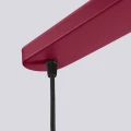 Lampa wisząca HALO 2L burgund SL.1989 SOLLUX
