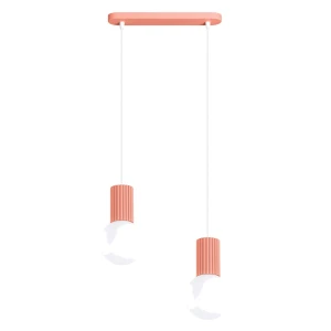 Lampa wisząca HALO 2L brzoskwiniowa SL.1990 SOLLUX