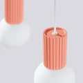 Lampa wisząca HALO 2L brzoskwiniowa SL.1990 SOLLUX