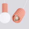 Lampa wisząca HALO 2L brzoskwiniowa SL.1990 SOLLUX