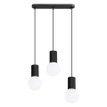 Lampa wisząca HALO 3L czarna SL.1992 SOLLUX