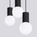 Lampa wisząca HALO 3L czarna SL.1992 SOLLUX