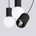 Lampa wisząca HALO 3L czarna SL.1992 SOLLUX