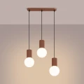 Lampa wisząca HALO 3L mocca SL.1996 SOLLUX