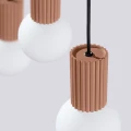 Lampa wisząca HALO 3L mocca SL.1996 SOLLUX