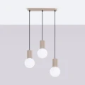 Lampa wisząca HALO 3L taupe SL.1998 SOLLUX