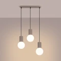 Lampa wisząca HALO 3L taupe SL.1998 SOLLUX