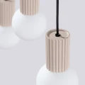 Lampa wisząca HALO 3L taupe SL.1998 SOLLUX