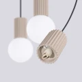 Lampa wisząca HALO 3L taupe SL.1998 SOLLUX