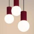 Lampa wisząca HALO 3L burgund SL.1999 SOLLUX