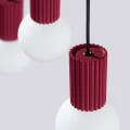 Lampa wisząca HALO 3L burgund SL.1999 SOLLUX