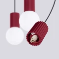 Lampa wisząca HALO 3L burgund SL.1999 SOLLUX