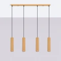 Lampa wisząca KARBON 4L złoty SL.2002 SOLLUX