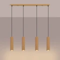 Lampa wisząca KARBON 4L złoty SL.2002 SOLLUX