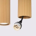 Lampa wisząca KARBON 4L złoty SL.2002 SOLLUX