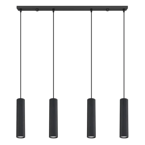 Lampa wisząca KARBON 4L czarny SL.2003 SOLLUX