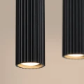 Lampa wisząca KARBON 4L czarny SL.2003 SOLLUX